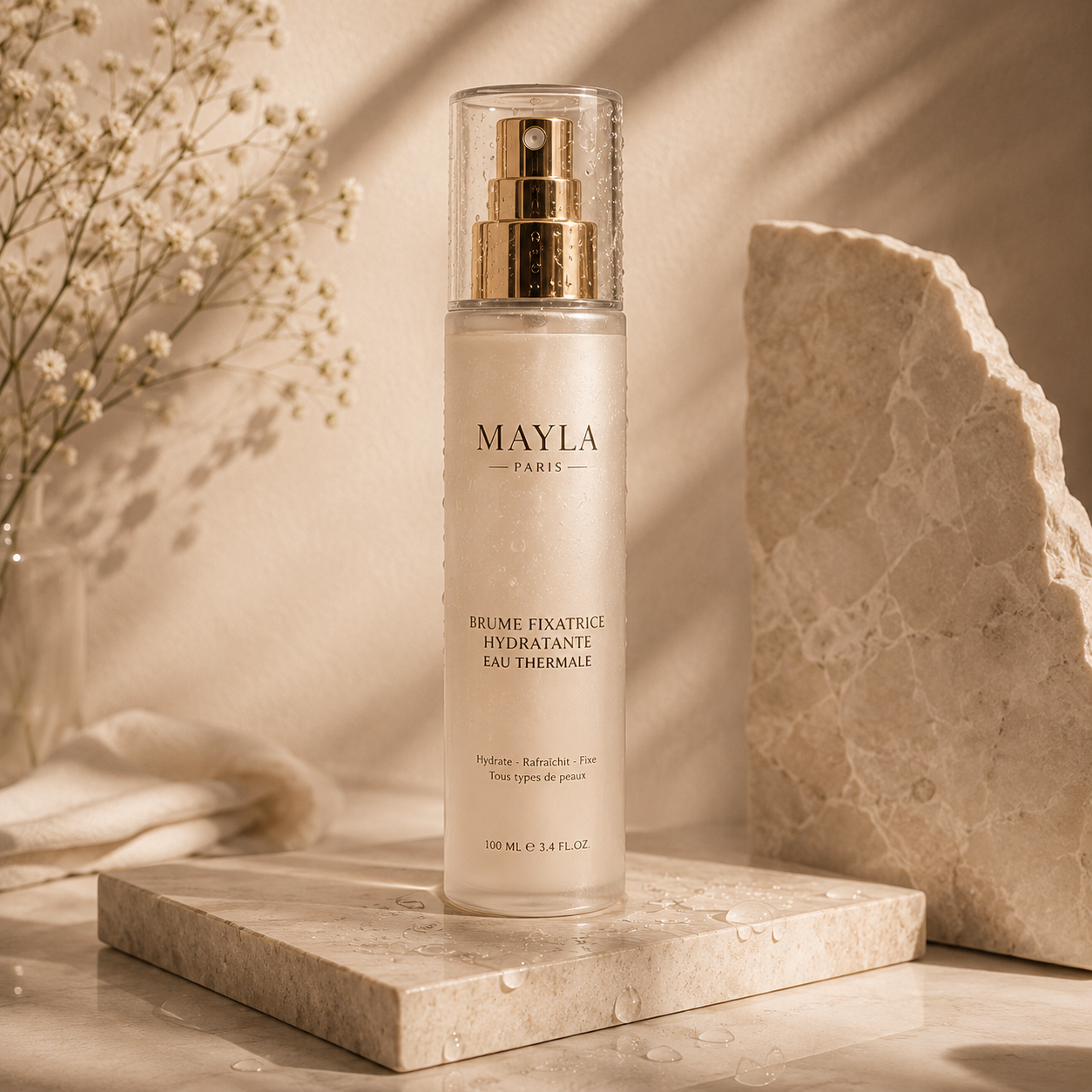 Brume Fixatrice Hydratante Eau Thermale