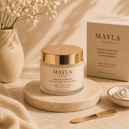 Masque Purifiant Argile Blanche & Niacinamide